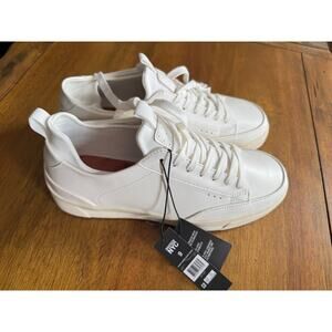 NWT Madden NYC Markk Court White Sneakers Men’s US 9 Missing Insoles